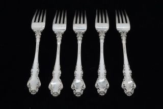 Reed & Barton Spanish Baroque Sterling 5 piece Placesettings 6