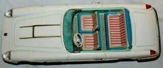 1958 Bandai Japan FERRARI AMERICA Tin Friction Toy SPORTS Car 11