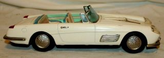 1958 Bandai Japan FERRARI AMERICA Tin Friction Toy SPORTS Car 4