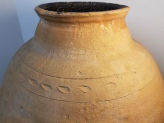 Antique Greek Spanish Roman Olive Jar Large Terra - cotta Clay Vessel 12