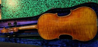 A Stunning Fine old Violin Labeled Joseph Antonius Rocca 1856 2