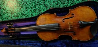 A Stunning Fine old Violin Labeled Joseph Antonius Rocca 1856 4