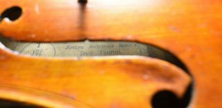 A Stunning Fine old Violin Labeled Joseph Antonius Rocca 1856 9