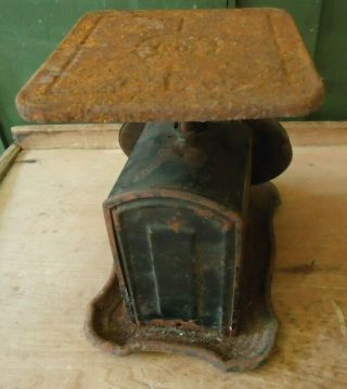 Antique General Store Columbia Family Kitchen Scale Advertising Hardware Co 5