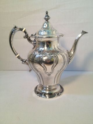 Gorham Sterling Silver Tea/coffee Pot Chantilly Duchess Pattern