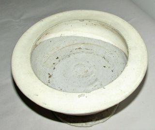 Chinese Yuan Tomb Burial Pottery Bowl Ch ' ing - pai Ware c.  13th - 14thC / 7 