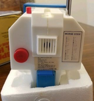 Space Bull Horn Communication Toy w/Original Box 4966652 Sears 1970s 6