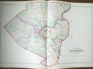 G.  M.  Hopkins 1876 Atlas of Allegheny County PA – 3