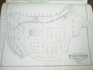 G.  M.  Hopkins 1876 Atlas of Allegheny County PA – 8