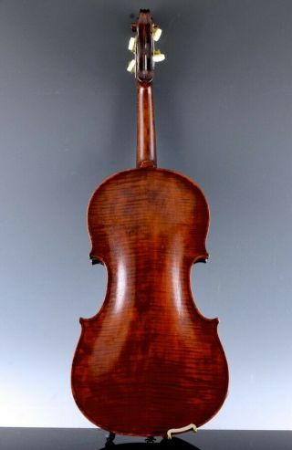 ESTATE FRESH ANTIQUE FRENCH VIOLIN W BOW IN CASE - LUPOT LUTHIER PARIS LABEL 6