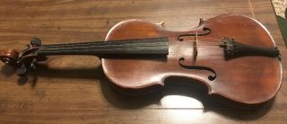 Antique Dominique Salzard Violin Stunning Circa Mid To Late 1800’s