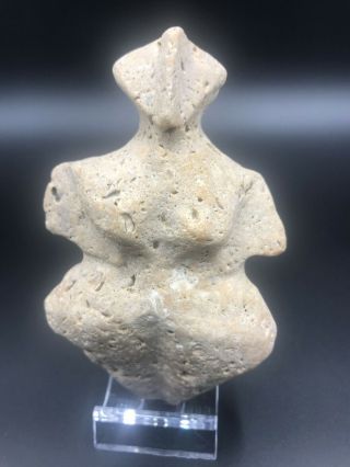 Stone Neolithic Steatopygous Mother Goddess From Sesklo (3500 To 5000 B.  C. )