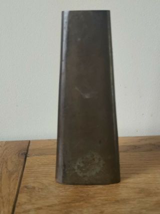 Antique Art Nouveau small metal vase 2