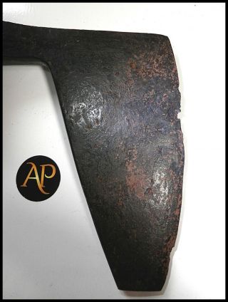 Extremely Rare Scandinavian Norse Viking Double Bladed Axe Head Conserved - EF 7