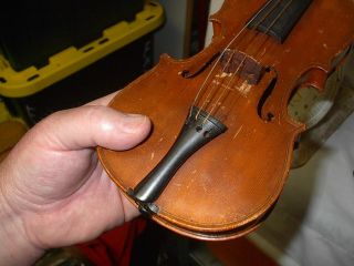 Antique Miniature Violin made in germany,  statesville,  nc 11