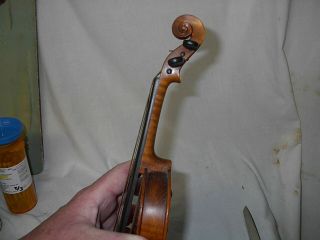 Antique Miniature Violin made in germany,  statesville,  nc 12