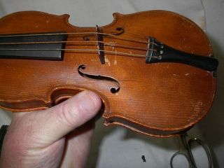 Antique Miniature Violin made in germany,  statesville,  nc 2
