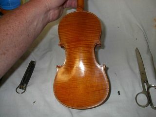 Antique Miniature Violin made in germany,  statesville,  nc 4