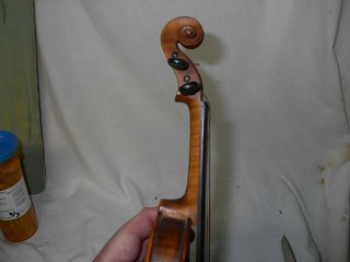 Antique Miniature Violin made in germany,  statesville,  nc 7