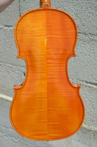 Old French Violin stamped BRETON 1900 ' s 2