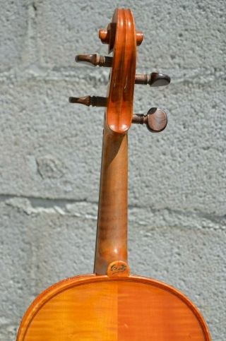 Old French Violin stamped BRETON 1900 ' s 5
