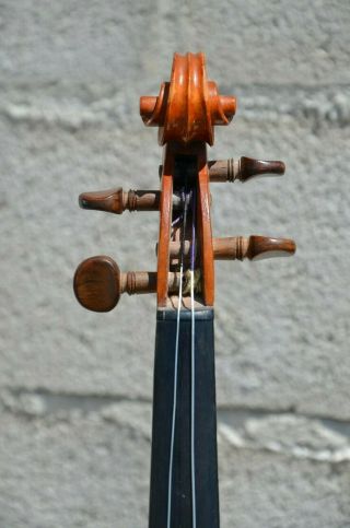 Old French Violin stamped BRETON 1900 ' s 7