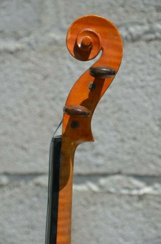Old French Violin stamped BRETON 1900 ' s 8