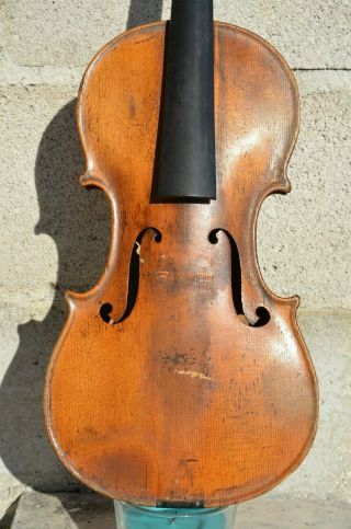 Old French Violin Charles Simonin 1875