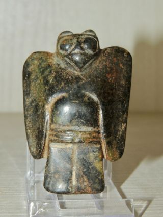 Antique Mongolian Carved Stone Figure Statuette,  Idol,  Alien,  The God Bird