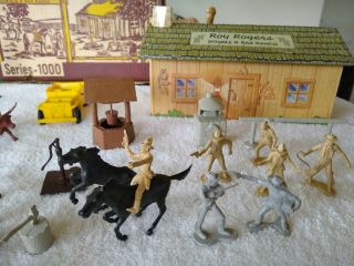 Complete Roy Rogers Rodeo Ranch by Marx Toys,  1950’s 2