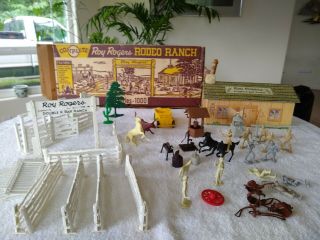 Complete Roy Rogers Rodeo Ranch by Marx Toys,  1950’s 7