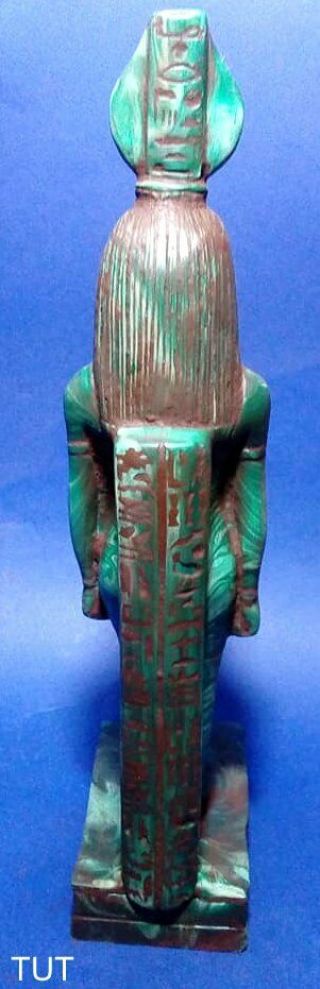 ANCIENT EGYPTIAN ANTIQUE EGYPT Statue of Goddess ISIS stone stand 380 - 362 Bc 5
