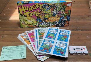 Hungry Trolls And The Gobbos Boardhame Unpunched Oop & Rare
