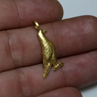 HELLENISTIC PERIOD ANCIENT GREEK GOLD EAGLE PENDANT CIRCA 350 - 50 BC 2