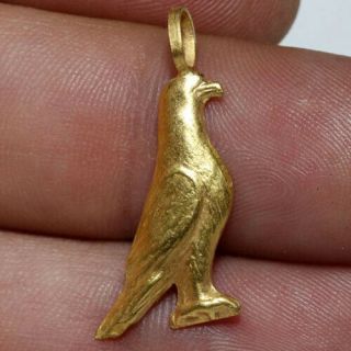 HELLENISTIC PERIOD ANCIENT GREEK GOLD EAGLE PENDANT CIRCA 350 - 50 BC 4