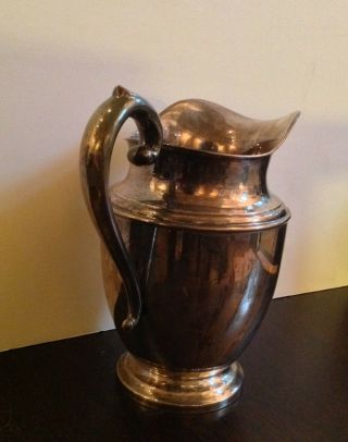 Preisner Sterling Silver Water Pitcher 7