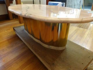 vintage pink marble coffee table,  PICK UP ONLY 07848,  Lafayette,  Jersey 10
