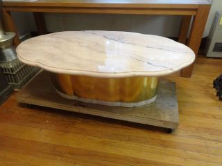 Vintage Pink Marble Coffee Table,  Pick Up Only 07848,  Lafayette,  Jersey