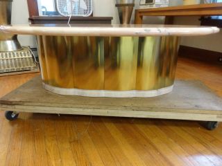 vintage pink marble coffee table,  PICK UP ONLY 07848,  Lafayette,  Jersey 4