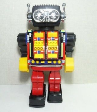 Horikawa Jumbo Mars The Great Robot Vintage Tin Toy Very Rare Made In Japan