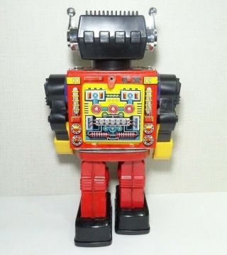 Horikawa Jumbo Mars the Great Robot Vintage Tin Toy Very Rare Made in Japan 4