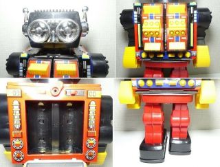 Horikawa Jumbo Mars the Great Robot Vintage Tin Toy Very Rare Made in Japan 6