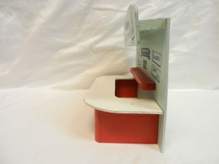 VINTAGE COCA COLA LUNCHEONETTE DINER DRIVE - IN ALL WOOD 1950 ' S 6