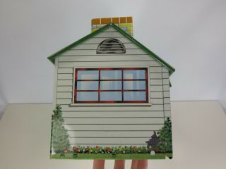 Vintage MARX Tin Toy Doll House BABYLAND NURSERY Store Display US Made 6