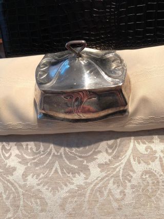 WMF Art Nouveau Silverplate Whiplash Soap Box 8