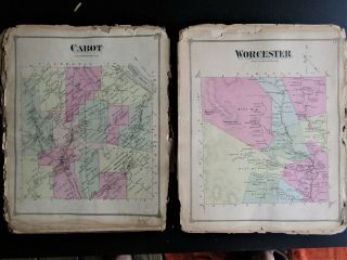 1873 Atlas of Washington County,  Vt F.  W.  Beers 6