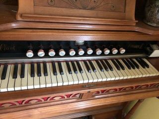 Antique Parlor Pump Organ - 2