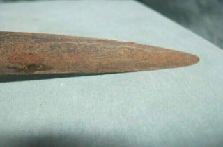 Rare Antique Straight Indonesian Javanese KERIS Sword Keris Tilam Upih 12