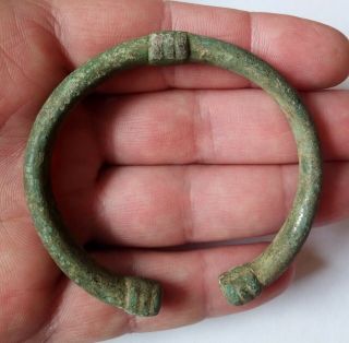 Scythian bronze bracelets 800 - 600 Cent.  B.  C.  Different types,  rare 3