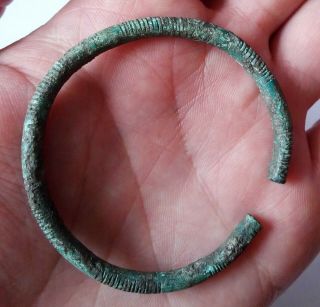 Scythian bronze bracelets 800 - 600 Cent.  B.  C.  Different types,  rare 5